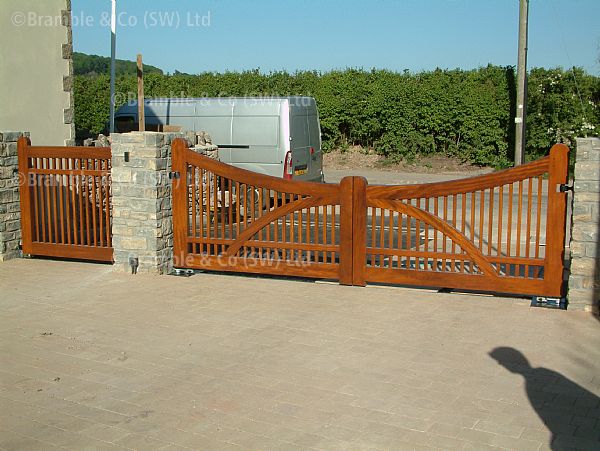 Bespoke Wooden Gates,Somerset